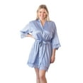 thumbnail image 2 of Satin Floral Lace Robe, 2 of 2