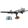 thumbnail image 2 of LEGO Icons Douglas DC-3 Pan Am Airliner Set #11378 – 1,903 Pieces, Retractable Landing Gear, Detailed Cabin Interior & 4 Historical Minifigures | Ages 18+ | Aviation Gift, 2 of 7