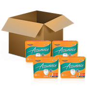 Assurance Unisex Overnight Underwear S/M 64ct(Pack of 3 | Total of 192 ct)