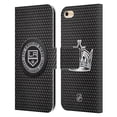 thumbnail image 1 of Head Case Designs Officially Licensed NHL Los Angeles Kings Puck Texture Leather Book Wallet Case Cover Compatible with Apple iPhone 6 / iPhone 6s, 1 of 6