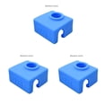 thumbnail image 2 of Wisewang Color Rondom 3D Printer Extruder Cover Block Silicone Sleeve Resistant Cover Replacement for CR10 MK7/MK8 3Set, 2 of 6