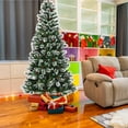 thumbnail image 4 of Árbol de Navidad Costway 2,4m nevado No Iluminado 100% PVC Fácil de Montar, 4 of 7