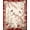 Red, Pattern 2, variant on ODIKA Chinoiserie Toile Vintage Jungle Border Tiger Delft European Easy Care Kids Safe for Small Living Room, Playroom, Bedroom