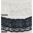 thumbnail image 1 of 2" Ruffled Gathered Lace Two Tier Trimming - 9 Total Yards - Color Options!, 1 of 2