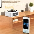 thumbnail image 6 of Bluetooth 5.3 Magnetic Tape Rotatable Speaker, Retro Wireless Record Player, Surround Sound, 800mAh Battery, 4H Usage, USB/T Flash Card/AUX Playback, Desktop Ornament, Gift Choice, 6 of 9