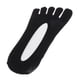 thumbnail image 5 of Calcetines invisibles de cinco dedos Sunnimix para mujer 4 pares, 5 of 8