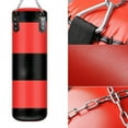 thumbnail image 2 of Tianlaimei Heavy Boxing Punching Bag, 48", Black & Red, 2 of 9