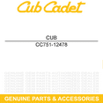 thumbnail image 6 of CUB CADET 751-12478 Fuel Pickup Assembly Z Force Tank 48 54 60 S L Spreader, 6 of 9