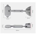 thumbnail image 4 of Childproof Window Restrictor for Window Frames, Child Safety Window Lock, Window Locks for Toddlers & Pets,White, 4 of 5
