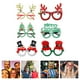 thumbnail image 3 of 6 pares de gafas de Navidad decoración de navidad lentes de brillo decorativo, 3 of 4