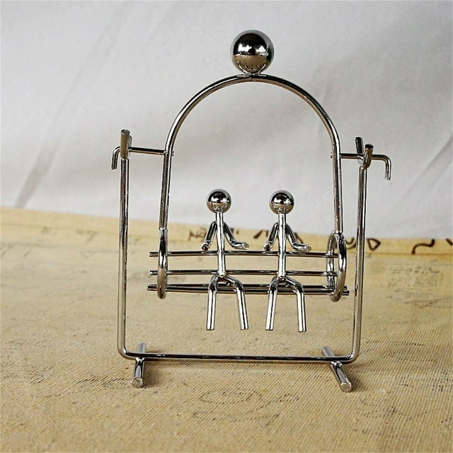 Newtons Steel Bike Physics Science Development Educational Desk Toy Gift