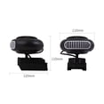 thumbnail image 7 of HIBIBUD 2026 New Cordless Space Heater for 18V Battery, 170W Portable Electric Fan Heater with 2 Heat Settings Battery Powered Heater for Jobsite, Workshop (Battery Not Included), 7 of 7