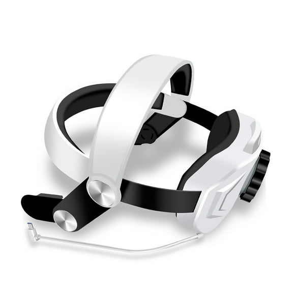 Freer VR Headset Adjustable Head Strap with Battery Headband Support Charger Replaceable Bracket Replacement for Oculus Quest 2