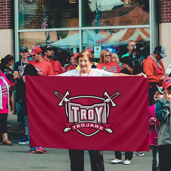 Troy University Banner Breeze Flag Outdoor Flags Home Flag Garden Flag 3 'X 5' Ft