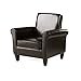 thumbnail image 3 of Christopher Knight Home Fauteuil Club en Cuir Freemont, Brun Chocolat, 3 of 4