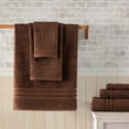 thumbnail image 5 of Luxury Cotton Washcloths 13x13 Inch - Large Hotel Spa Bathroom Face Towel | 12 Pack | Brown, 5 of 7