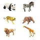 thumbnail image 1 of 6x figuras de animales, juego de animales de la selva, figuras de animales del zoológico, modelo de animales para suministros de fiesta de, 1 of 8