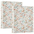 thumbnail image 2 of Three Ring Binder Smaller Flowers 1.5 Inch Round Binder D-Rings for Office Supplies and More, 2 of 10