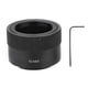 thumbnail image 2 of Anillo Adaptador De Lente De Enfoque Manual De Metal Para Lente De Montura T2 Para Adaptarse A Cámara Sin Espejo Con Montura NEX, 2 of 7
