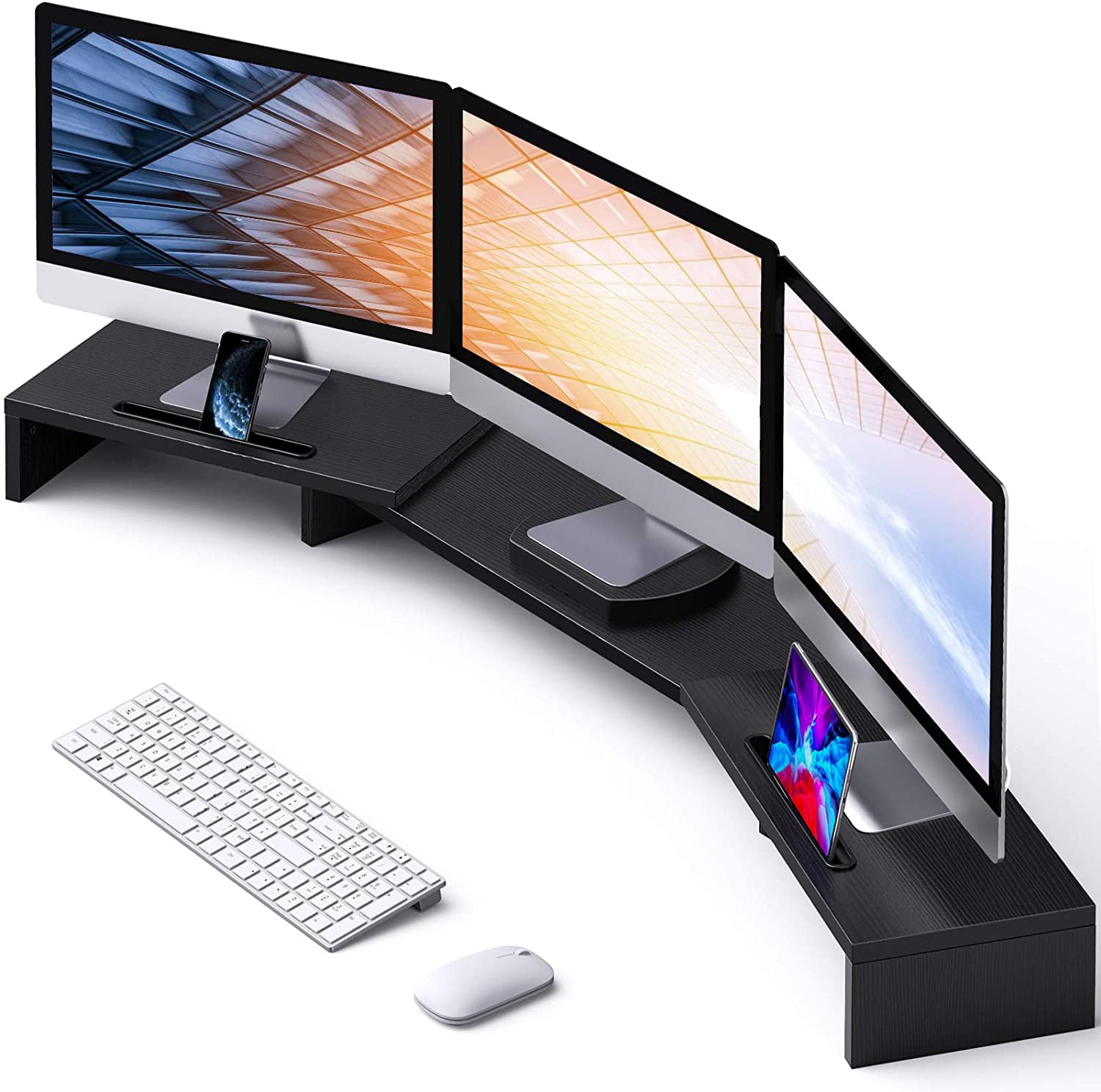 Triple Monitor Stand - Dual Monitor 
