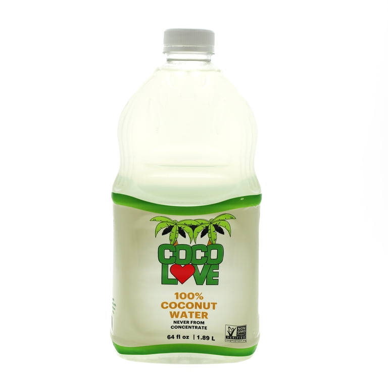 Coco Love Coconut Water, 64 fl oz, 6 Pack Count, Liquids - Walmart.com