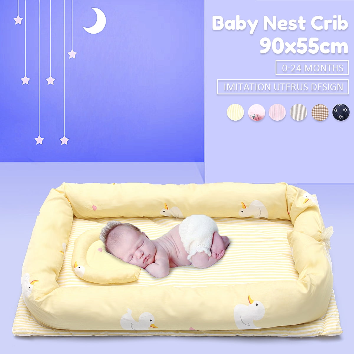 Nuby Baby Sleep Pod Newborn Sleep Nest