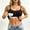 A132 Black, variant on Womens Floral Lace Cami Tank Tops With Built In Bra Padded Spaghetti Strap Workout Crop Shirts Athletic Yoga Fitness Sleeveless Layering Blouses Tees
