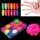 thumbnail image 1 of Pigmento de brillo de uñas,Neon Nail Powder 12 Color Luminous Sparkling,Sombra de ojos Efecto Fluorescencia Uñas DIY,Pigmento de para uñas,maquillaje que en la Colco Pigmento de brillo de uñas, 1 of 8