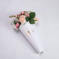 thumbnail image 2 of Cardboard Packing Box Take The Carton Hand Grip Flower Paper Boxes 10pcs 47x20x3CM Creatieve Party Carry Round Bag, 2 of 6