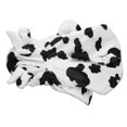 thumbnail image 3 of Sudadera con capucha para perros Chaqueta de invierno Elegante y lindo diseño de vaca Ropa de invierno para mascotas cómoda y cálida para perros pequeños y medianos Blanco M, 3 of 12