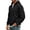 52# Black, variant on Hoodie Mens Quarter Zip Pullover Basic Sweatshirt Men Drawstring Hooded with Plain Elastic Hem 1/4 Zip Sweatshirt Blue S