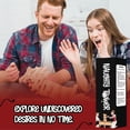 thumbnail image 4 of Naughty Tower Questions Game - 54 Fun Conversation Starters - Commands for Game Nights, Date Nights, & to Deepen Connections - A Spin on Fun Classic Games, 4 of 7