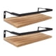thumbnail image 5 of Estante De Almacenamiento Flotante, 2 Uds., Estante Montado En La Pared, Estilo Simple, 5 of 7
