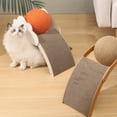 thumbnail image 5 of Cat Scratching Board Arch Bridge Design Claw Resistant Long-lasting Corrugated Paper Claw Grinder Furniture Protector Arched Cat Scratch Ball, 5 of 5