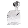 thumbnail image 1 of 2025 New Movable Shower Shelf Suction Cup, Light Luxury Style Glacier Pattern Suction Cup Shelf, No Drill Clear Wall Multifunctional Storage Rack Holder For Bathroom,Suction Cup Bathroom Shelf (Clear), 1 of 7
