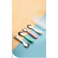 thumbnail image 3 of 304 Stainless Steel Kids Cartoon Pattern Portable Spoon Fork Baby Toddler Feeding Tableware Baby Cartoon Fork Spoon Pink Spoon Fork Set (Color Box), 3 of 5