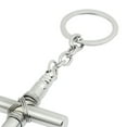 thumbnail image 5 of Unique Bargains Whistle Clasp Cross Pendant Design Keychain Silver Tone Keychain, 5 of 5