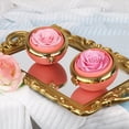 thumbnail image 2 of Preserved Real Pink Forever Rose Rotating Box, Eternal Flower Rotating Jewelry Box Gifts for Women Mom Grandma Wife Girlfriend,Birthday Valentine's Day, 2 of 7