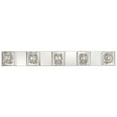 thumbnail image 4 of Possini Euro Design Modern Wall Light Chrome Wrapped Wire 39" Clear Glass for Bathroom Over Mirror, 4 of 8