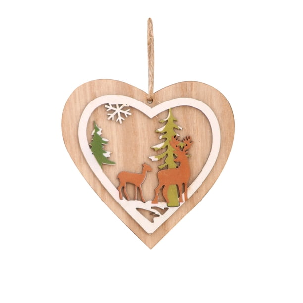 onlyliua Artículos En Liquidación Adornos Navideños Adornos de Copos de Nieve Tridimensionales Huecos Cristo de Madera