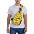 thumbnail image 2 of Rubber Duck Sling Bag Crossbody Backpack for Men Women a Bunch of Yellow Rubber Ducks Cartoon  Overlay Chest Bag Casual  Backpack  Travel Hiking Daypack, 2 of 4