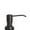 Black, variant on Strictly Sinks Liquid Soap Dispenser Stainless Steel Dish Refillable Soap Dispenser with bottle pump