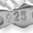 thumbnail image 4 of 925 Sterling Silver Aquamarine Stackable Ring Birthstone March Gemstone, 4 of 8