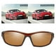thumbnail image 5 of de sol deportivas Unisex Mujer Hombre UV400 Pesca Golf Esquí marrón Hugo Gafas de ciclismo para hombre, 5 of 10