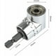 thumbnail image 2 of Destornillador de ángulo recto con cuerpo de fundición a presión, accesorio de taladro destornillador eléctrico con punta magnética para áreas difíciles de alcanzar, cabezal en ángulo de 105 grados, 2 of 5
