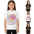 thumbnail image 6 of Coerni Girls Boys 100 Days of School Shirt Short Sleeve Toddler Kids Tops 100th Day of School Tee Shirts Casual Outfits, 6 of 6