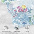 thumbnail image 3 of Coolnut Hand Towels Watercolor Flowers Patterned 2 PCS, Cotton Bath Towel for Drying Face Hands Body Decorative Water Absorbent Lightweight Towels for Bathroom Ktichen Travel Gym, 16"x28", 3 of 6
