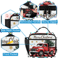thumbnail image 3 of Herdesigns Christmas Buffalo Plaid With Red Truck Large Backpack Set with Lunch Box Lightweight Water Resistant Travel Laptop Backpacks Casual Daypacks for Women Men, 3 of 8