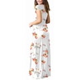 thumbnail image 3 of HAOMEILI Women Short Sleeve Loose Plain Maxi Dresses Casual Long Dresses with Pockets, 3 of 6