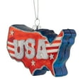 thumbnail image 4 of Northlight 4.25" Americana USA Glass Christmas Ornament, 4 of 5
